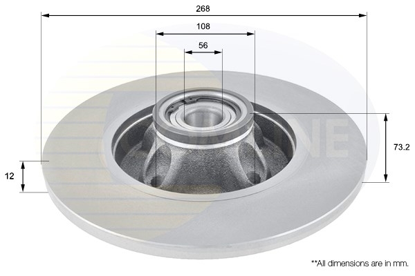 Disc frana ADC3011 COMLINE - Disc frana Disc frana ADC3011 COMLINE - Disc frana