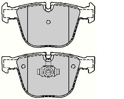 set placute frana,frana disc CBP01742 COMLINE - Frana disc set placute frana,frana disc CBP01742 COMLINE - Frana disc