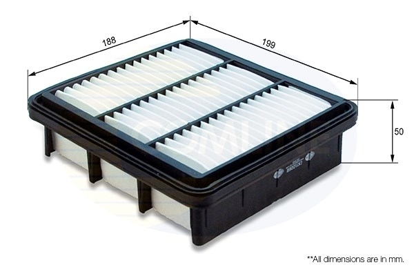 Filtru aer CKI12268 COMLINE - Filtru aer/ carcasa