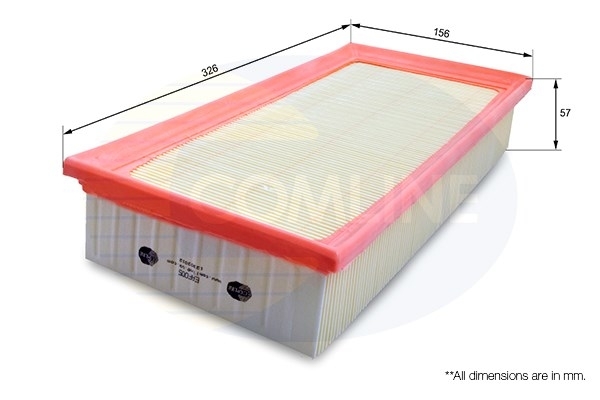 Filtru aer EAF005 COMLINE - Filtru aer/ carcasa