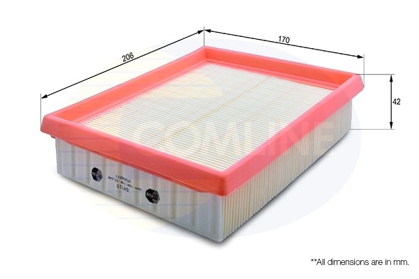 Filtru aer EAF115 COMLINE - Filtru aer/ carcasa