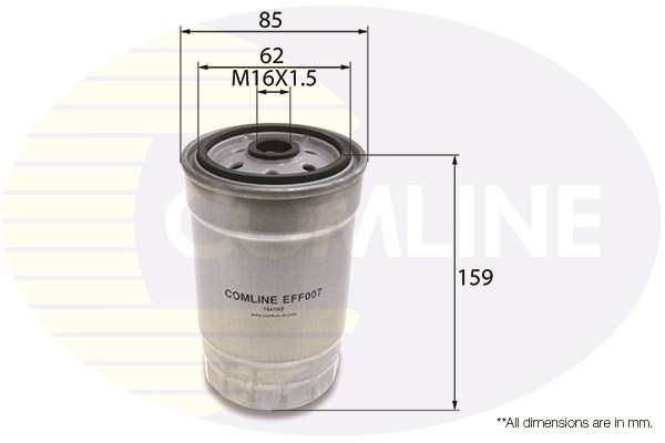 filtru combustibil EFF007 COMLINE - Filtru combustibil filtru combustibil EFF007 COMLINE - Filtru combustibil