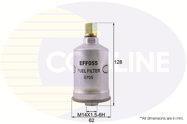 filtru combustibil EFF055 COMLINE - Filtru combustibil/carcasa filtru combustibil EFF055 COMLINE - Filtru combustibil/carcasa