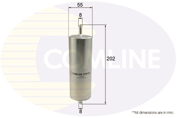 filtru combustibil EFF056 COMLINE - Filtru combustibil/carcasa filtru combustibil EFF056 COMLINE - Filtru combustibil/carcasa