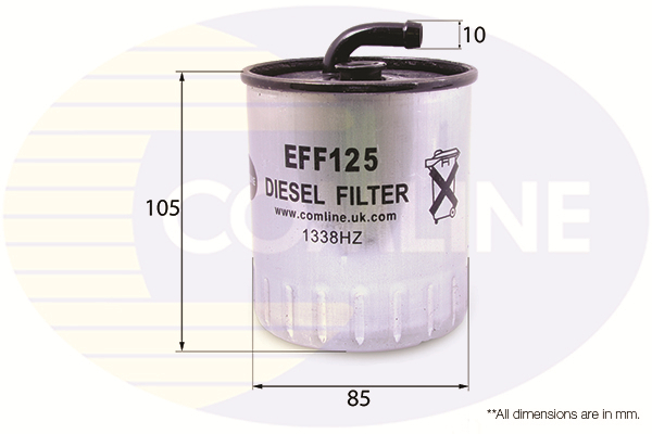 filtru combustibil EFF125 COMLINE - Filtru combustibil filtru combustibil EFF125 COMLINE - Filtru combustibil