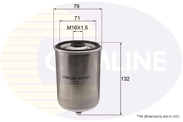filtru combustibil EFF137 COMLINE - Filtru combustibil filtru combustibil EFF137 COMLINE - Filtru combustibil