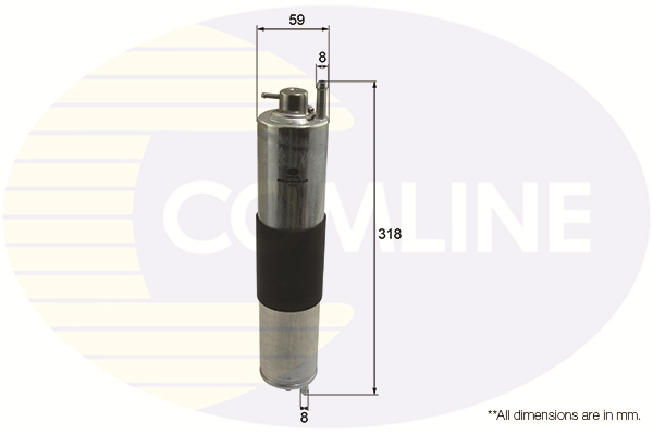 filtru combustibil EFF140 COMLINE - Filtru combustibil/carcasa filtru combustibil EFF140 COMLINE - Filtru combustibil/carcasa