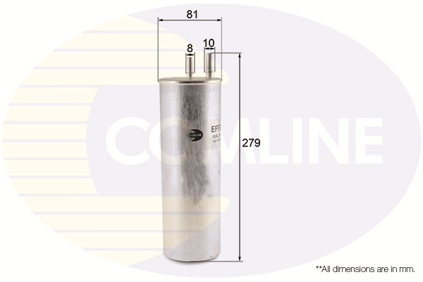 filtru combustibil EFF242 COMLINE - Filtru combustibil/carcasa