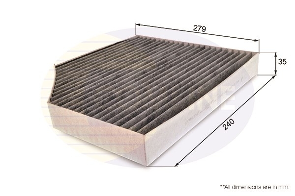 Filtru, aer habitaclu EKF106A COMLINE - Filtru aer habitaclu Filtru, aer habitaclu EKF106A COMLINE - Filtru aer habitaclu