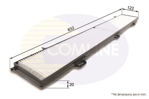 Filtru, aer habitaclu EKF107 COMLINE - Filtru aer habitaclu Filtru, aer habitaclu EKF107 COMLINE - Filtru aer habitaclu