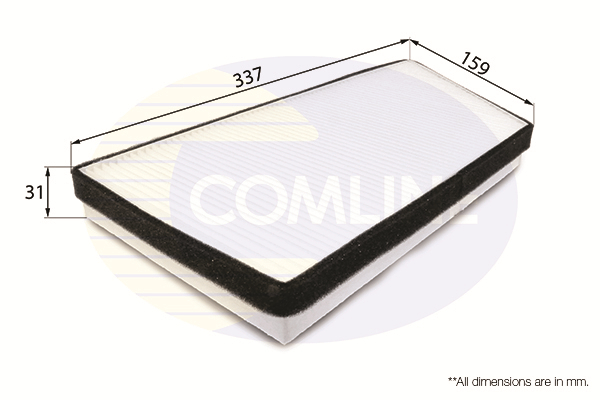 Filtru, aer habitaclu EKF115 COMLINE - Filtru aer habitaclu Filtru, aer habitaclu EKF115 COMLINE - Filtru aer habitaclu