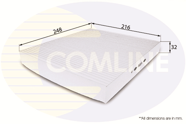 Filtru, aer habitaclu EKF122 COMLINE - Filtru aer habitaclu Filtru, aer habitaclu EKF122 COMLINE - Filtru aer habitaclu