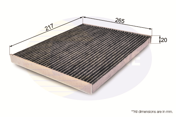 Filtru, aer habitaclu EKF137A COMLINE - Filtru aer habitaclu