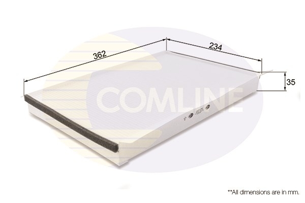 Filtru, aer habitaclu EKF175 COMLINE - Filtru aer habitaclu Filtru, aer habitaclu EKF175 COMLINE - Filtru aer habitaclu