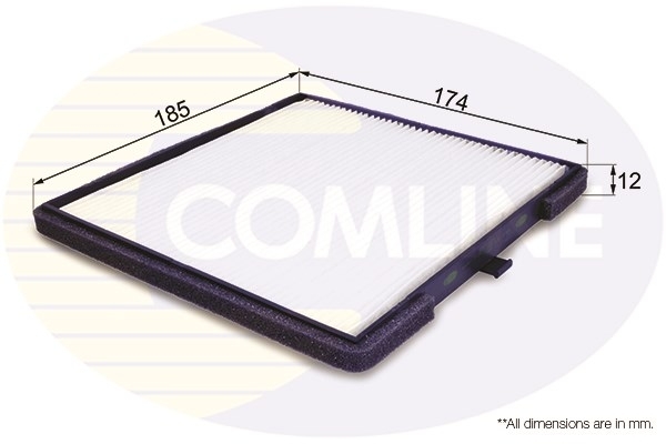 Filtru, aer habitaclu EKF184 COMLINE - Filtru aer habitaclu Filtru, aer habitaclu EKF184 COMLINE - Filtru aer habitaclu