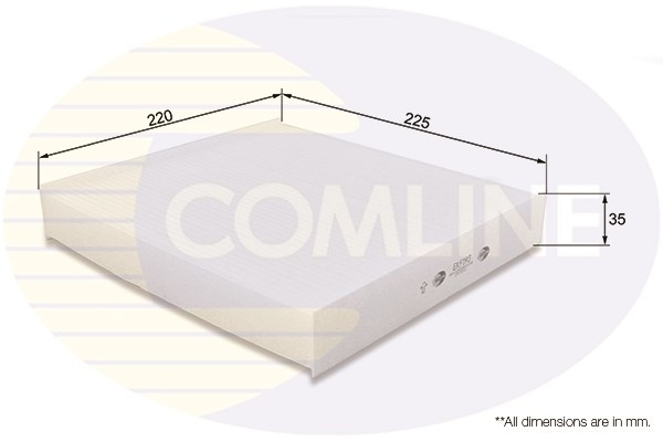 Filtru, aer habitaclu EKF193 COMLINE - Filtru aer habitaclu Filtru, aer habitaclu EKF193 COMLINE - Filtru aer habitaclu