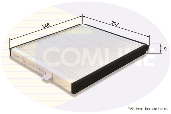 Filtru, aer habitaclu EKF202 COMLINE - Filtru aer habitaclu Filtru, aer habitaclu EKF202 COMLINE - Filtru aer habitaclu
