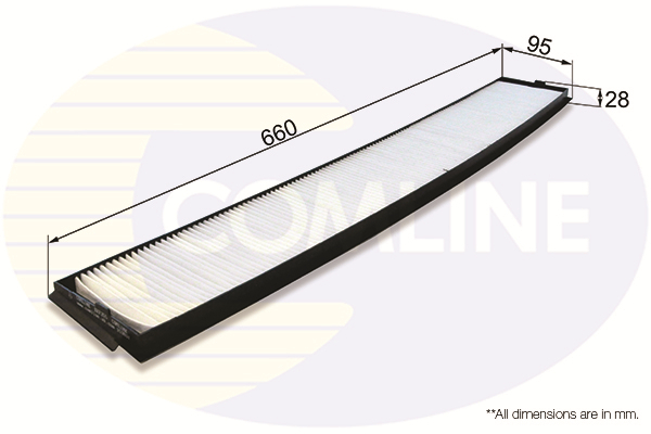 Filtru, aer habitaclu EKF255 COMLINE - Filtru aer habitaclu Filtru, aer habitaclu EKF255 COMLINE - Filtru aer habitaclu