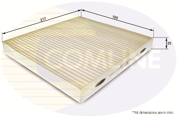 Filtru, aer habitaclu EKF318 COMLINE - Filtru aer habitaclu Filtru, aer habitaclu EKF318 COMLINE - Filtru aer habitaclu