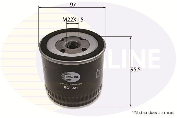 Filtru ulei EOF021 COMLINE - Ungere Filtru ulei EOF021 COMLINE - Ungere