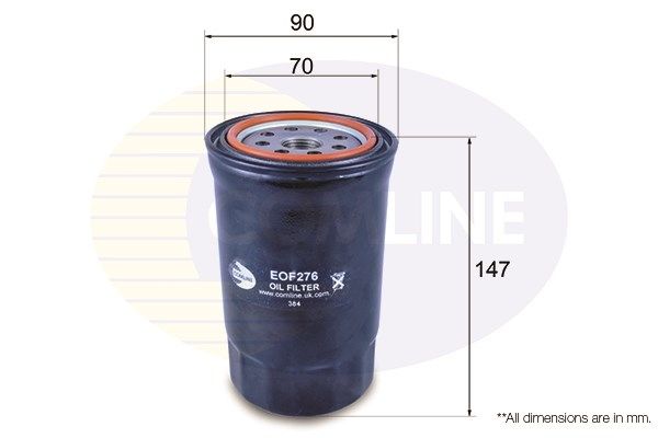 Filtru ulei EOF276 COMLINE - Filtru ulei Filtru ulei EOF276 COMLINE - Filtru ulei