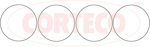 Set garnituri, bucsa cilindru 020853H CORTECO - Garnitura carter