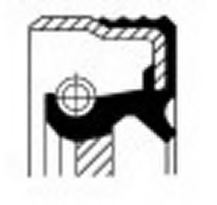 Simering, ax cu came / simering, ax intermediar 12014699B CORTECO - Bloc motor Simering, ax cu came / simering, ax intermediar 12014699B CORTECO - Bloc motor