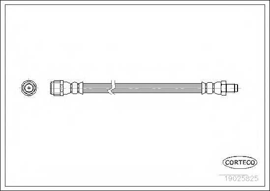 Furtun frana 19025825 CORTECO - Furtun frana Furtun frana 19025825 CORTECO - Furtun frana