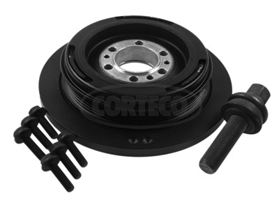 Set fulie, arbore cotit 80001991 CORTECO - Fulie curea Set fulie, arbore cotit 80001991 CORTECO - Fulie curea