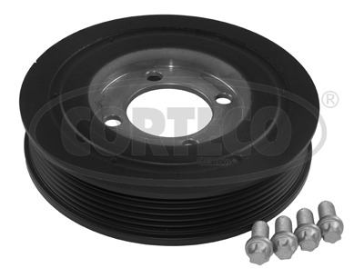Set fulie, arbore cotit 80004915 CORTECO - Fulie curea Set fulie, arbore cotit 80004915 CORTECO - Fulie curea