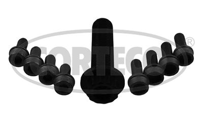 Set surub, disc curea-arbore cotit 80004916 CORTECO - Fulie curea Set surub, disc curea-arbore cotit 80004916 CORTECO - Fulie curea