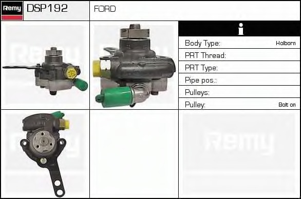 Pompa hidraulica, sistem de directie DSP192 DELCO REMY - Caseta directie/ pompa servodirectie Pompa hidraulica, sistem de directie DSP192 DELCO REMY - Caseta directie/ pompa servodirectie