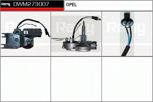 motor stergator DWM273007 DELCO REMY - Motoras stergator de parbriz