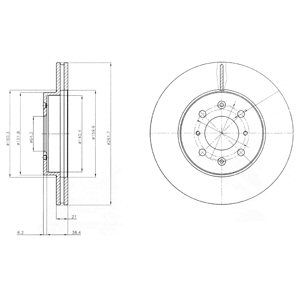 Disc frana BG2759 DELPHI - Disc frana Disc frana BG2759 DELPHI - Disc frana