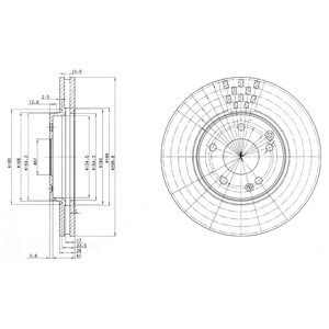 Disc frana BG3396 DELPHI - Disc frana Disc frana BG3396 DELPHI - Disc frana