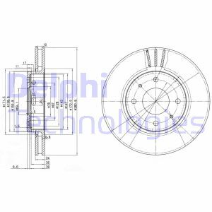 Disc frana BG3501 DELPHI - Disc frana Disc frana BG3501 DELPHI - Disc frana