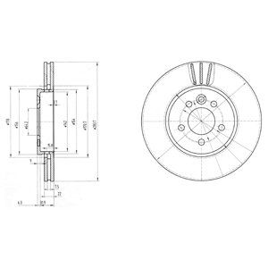 Disc frana BG3503 DELPHI - Disc frana Disc frana BG3503 DELPHI - Disc frana