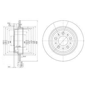 Disc frana BG3515 DELPHI - Disc frana Disc frana BG3515 DELPHI - Disc frana