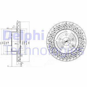 Disc frana BG3827 DELPHI - Frana disc Disc frana BG3827 DELPHI - Frana disc