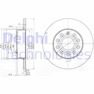 Disc frana BG3890 DELPHI - Disc frana Disc frana BG3890 DELPHI - Disc frana
