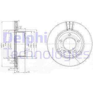 Disc frana BG3900 DELPHI - Frana disc Disc frana BG3900 DELPHI - Frana disc