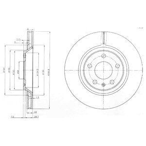 Disc frana BG3997 DELPHI - Disc frana Disc frana BG3997 DELPHI - Disc frana