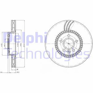 Disc frana BG4123 DELPHI - Frana disc Disc frana BG4123 DELPHI - Frana disc