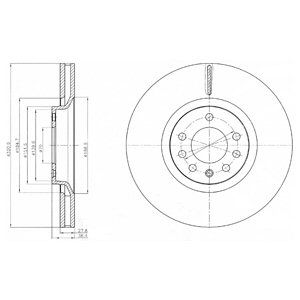 Disc frana BG4185 DELPHI - Disc frana Disc frana BG4185 DELPHI - Disc frana