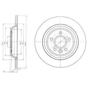 Disc frana BG4239 DELPHI - Frana disc Disc frana BG4239 DELPHI - Frana disc