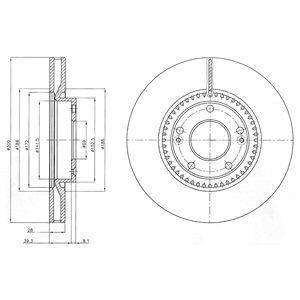 Disc frana BG4251 DELPHI - Frana disc Disc frana BG4251 DELPHI - Frana disc