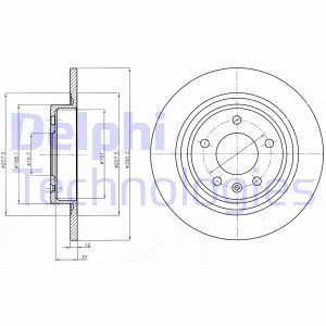 Disc frana BG4279 DELPHI - Disc frana Disc frana BG4279 DELPHI - Disc frana