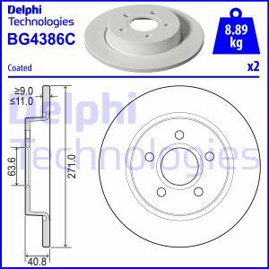 Disc frana BG4386 DELPHI - Disc frana Disc frana BG4386 DELPHI - Disc frana