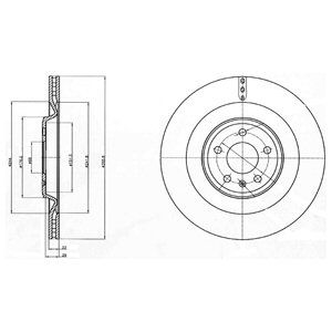 Disc frana BG4387 DELPHI - Disc frana Disc frana BG4387 DELPHI - Disc frana