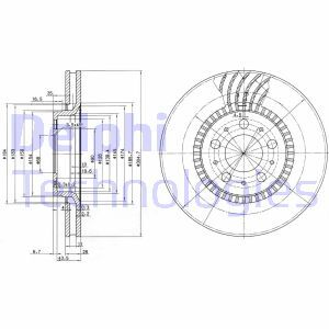 Disc frana BG9514 DELPHI - Disc frana Disc frana BG9514 DELPHI - Disc frana